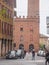 Cremona, Lombardy, Italy - April 20th 2020 -  city life during coronavirus city lockdown