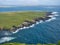 Crenallated coastline on Garths Ness, near Fitful Head, South Shetland, UK.