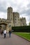 Crenelated towers and archway, Windsor Castle