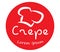 Crepe Logo Design With Chef`s Hat