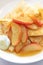 Crepes with Caramellized Apple