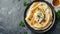 Crepes with Sour Cream and Parsley