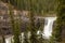 Crescent Falls in the foothills of the Canadian Rocky Mountains