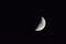 Crescent moon