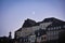 Crescent Moon Over Luxembourg City