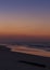 Crescent Moon Over Sunrise Alabama Beach