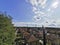 Crespi dAdda panorama of the city and the roofs