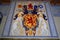 Crest in the Great Hall Stirling Castle Scotland