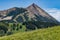 Crested butte colorado mountain landscape