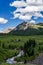 Crested butte colorado mountain landscape