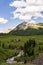 Crested butte colorado mountain landscape