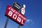 Crestwood Bowl sign on Route 66 St. Louis Missouri United States