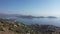Crete Elounda Greece drone view
