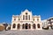 CRETE,HERAKLION-JULY 25: The Agios Minas Cathedral on July 25 in Heraklion on the island of Crete, Greece.