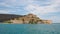 Crete island spinalonga sea