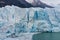 Crevasses in Perito Moreno glacier