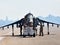 Crews retrieve Harrier fighter jet