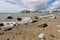 Criccieth beach in North Wales