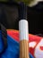 A cricket bat with rubber made grip isolated object photograph