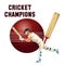 Cricket champions design