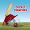 Cricket champions design