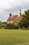 The cricket pavilion in the University Parks in Oxford