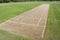 Cricket pitch empty