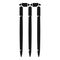 Cricket wicket icon, simple style