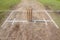 Cricket Wickets Playing Pitch Grounds