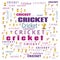 cricket word cloud use for banner, painting, motivation, web-page, website background, t-shirt & shirt printing, poster, gritting
