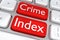 Crime Index concept