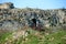 Crimea, Sevastopol, 12.09.2019: Ruins Of Tauride Chersonese