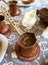 Crimean Tatars traditional coffee and a sweets