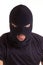 Criminal with balaclava