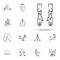 criminal, gang, hand tattoo icon. mafia icons universal set for web and mobile