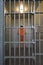 Criminal In Prison Cell
