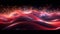 Crimson Flux: A Dynamic Abstract Futuristic Background