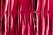 Crimson red curtain as an abstract background