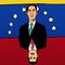 The crisis in Venezuela. Juan Guaido and Nicolas Maduro