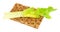 Crisp Bread With Celery Low Calorie Diet Food