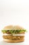 Crisp chicken burger with tomato onion cheese lett