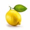 Crisp And Clean Lemon With Vibrant Color Splash