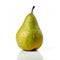 Crisp And Clean Pear Product Photography On White Background