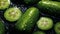 Crisp cucumbers