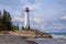 Crisp Point Lighthouse on Lake Superior