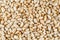 Crisped puffed rice cereal as background texture - close-up