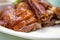 A crispy and delicious Cantonese-style crispy roast goose