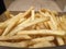 Crispy fried fries photo product