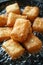 Crispy mozzarella sticks with oozy cheese inside and crunchy outside, perfect snack delight