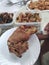 crispy pata, Filipino Cuisine, Pork thigh with crispy skin,